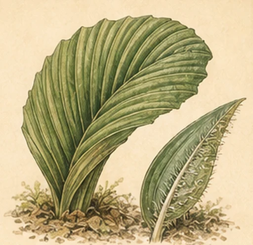 Чемерица Лобеля — ботаническая иллюстрация
